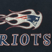 Load image into Gallery viewer, Vintage New England Patriots Flames Long Sleeve Shirt L