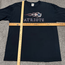Load image into Gallery viewer, Vintage New England Patriots Flames Long Sleeve Shirt L