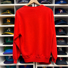 Load image into Gallery viewer, Mass Vintage Gray MV Red Crewneck Sweatshirt M