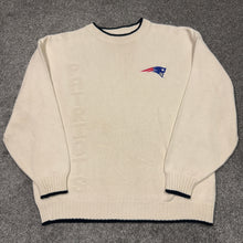 Load image into Gallery viewer, Vintage New England Patriots Knit Sweater L
