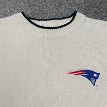 Load image into Gallery viewer, Vintage New England Patriots Knit Sweater L