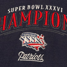 Load image into Gallery viewer, Vintage New England Patriots SB36 Champions Sweatshirt XL