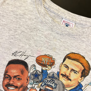 Vintage 1994 Dallas Cowboys Caricature Shirt S