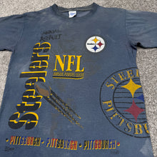 Load image into Gallery viewer, Vintage Pittsburgh Steelers AOP Shirt S