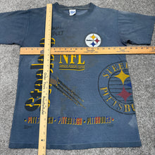 Load image into Gallery viewer, Vintage Pittsburgh Steelers AOP Shirt S
