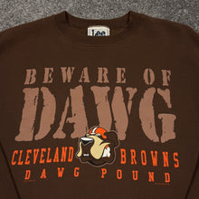 Load image into Gallery viewer, Vintage Cleveland Browns Dawg Pound Sweatshirt M