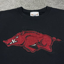 Load image into Gallery viewer, Vintage Arkansas Razorbacks Sweatshirt M
