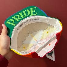 Load image into Gallery viewer, Vintage Pride Rainbow Snapback Hat NWT