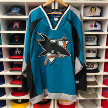 Load image into Gallery viewer, Vintage San Jose Sharks CCM Jersey XL