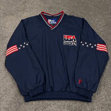 Load image into Gallery viewer, Vintage USA Basketball Pullover Jacket L