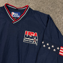 Load image into Gallery viewer, Vintage USA Basketball Pullover Jacket L