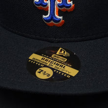 Load image into Gallery viewer, Vintage 2000 New York Mets World Series New Era Fitted Hat 7 3/8