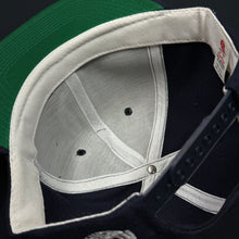 Load image into Gallery viewer, Vintage Porsche New Era Navy Snapback Hat
