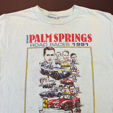 Vintage 1991 Palm Springs Road Races Shirt S