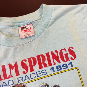 Vintage 1991 Palm Springs Road Races Shirt S