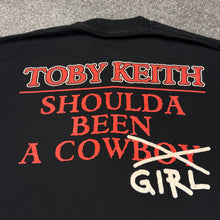 Load image into Gallery viewer, Vintage 1996 Toby Keith Face Shirt M