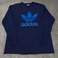 Load image into Gallery viewer, Vintage adidas Trefoil Logo Long Sleeve Shirt XL