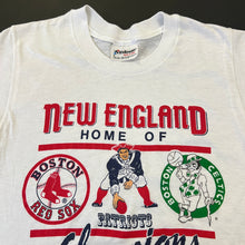 Load image into Gallery viewer, Vintage 1986 New England Champions Shirt Women’s XS