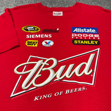 Load image into Gallery viewer, Vintage Kasey Kahne Budweiser NASCAR Shirt L/XL