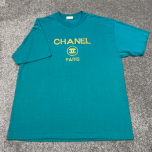 Load image into Gallery viewer, Vintage Chanel Paris Logo Shirt L/XL