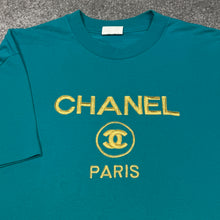 Load image into Gallery viewer, Vintage Chanel Paris Logo Shirt L/XL