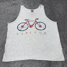Load image into Gallery viewer, Vintage Cape Cod Bicycle Tank Top Shirt XL