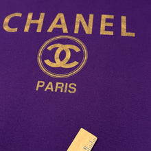 Load image into Gallery viewer, Vintage Chanel Paris Purple Shirt S/M