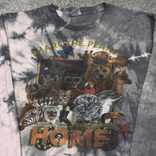Load image into Gallery viewer, Vintage Share The Planet Animals Custom Shirt S/M