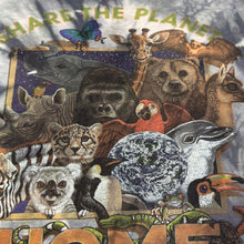 Load image into Gallery viewer, Vintage Share The Planet Animals Custom Shirt S/M