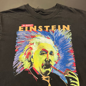 Vintage 1996 Albert Einstein Portrait Shirt M