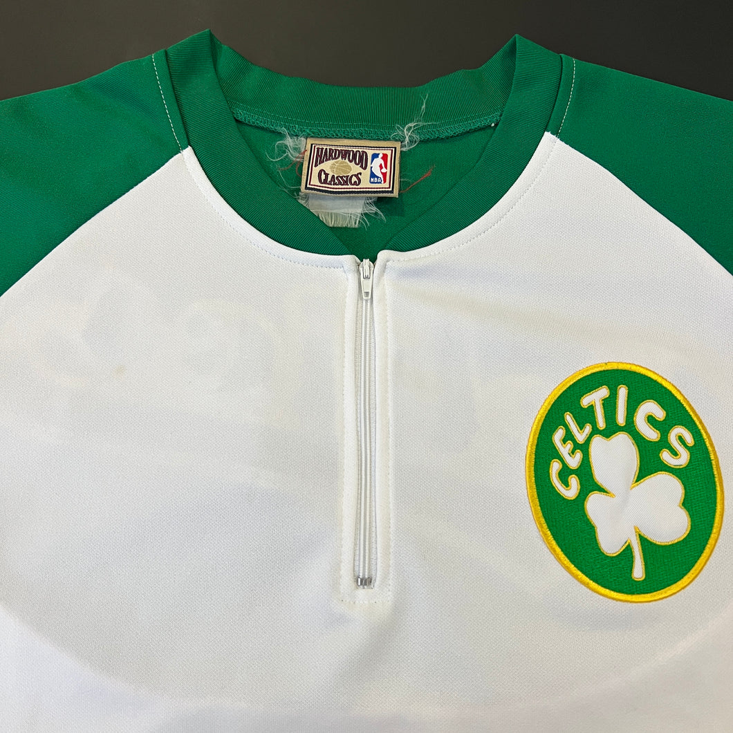 Vintage Boston Celtics Warm-Up Shirt 2XL