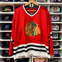 Load image into Gallery viewer, Vintage Chicago Blackhawks CCM Jersey L