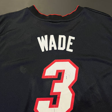 Vintage Dwyane Wade Miami Heat Jersey XL