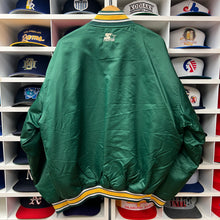 Load image into Gallery viewer, Vintage Green Bay Packers Starter Satin Jacket XL