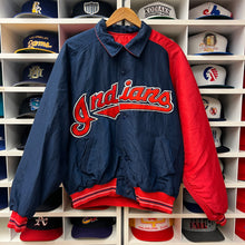 Load image into Gallery viewer, Vintage Cleveland Indians Starter Jacket L