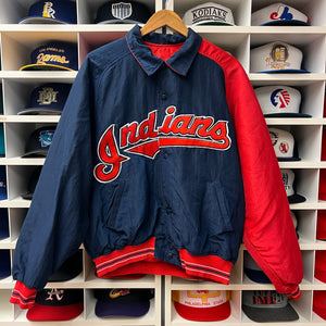 Vintage Cleveland Indians Starter Jacket L