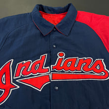 Load image into Gallery viewer, Vintage Cleveland Indians Starter Jacket L