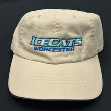 Load image into Gallery viewer, Worcester Ice Cats Beige Strapback Hat