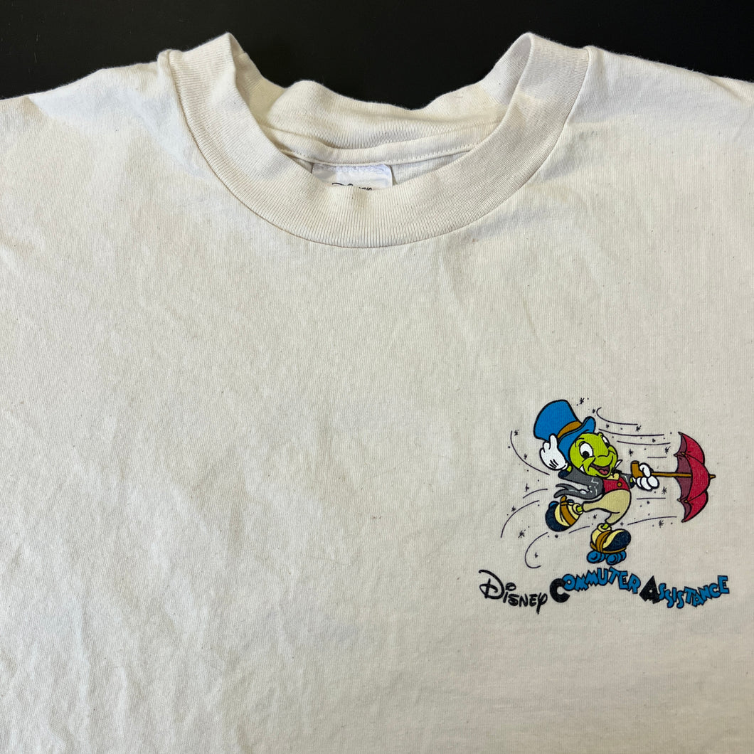 Vintage Disney Commuter Assistance Jiminy Cricket Shirt 2XL