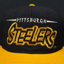 Load image into Gallery viewer, Vintage Pittsburgh Steelers Starter Bubble Snapback Hat