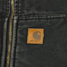 Load image into Gallery viewer, Vintage Carhartt Black Fleece Lined Vest XLT