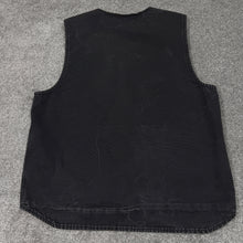 Load image into Gallery viewer, Vintage Carhartt Black Fleece Lined Vest XLT