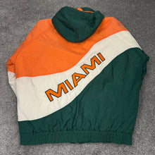 Load image into Gallery viewer, Vintage Miami Hurricanes Apex One Puffer Jacket L