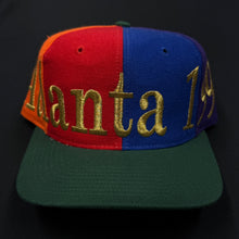Load image into Gallery viewer, Vintage Atlanta 1996 Rainbow Pinwheel Snapback Hat