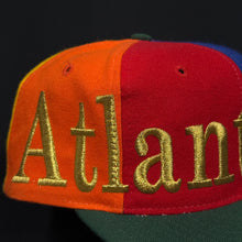 Load image into Gallery viewer, Vintage Atlanta 1996 Rainbow Pinwheel Snapback Hat