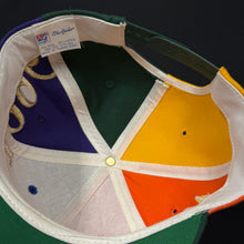 Load image into Gallery viewer, Vintage Atlanta 1996 Rainbow Pinwheel Snapback Hat