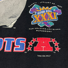 Load image into Gallery viewer, Vintage 1997 New England Patriots AFC Champs Chopped Shirt XL