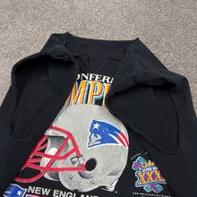 Load image into Gallery viewer, Vintage 1997 New England Patriots AFC Champs Chopped Shirt XL