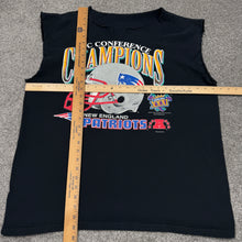 Load image into Gallery viewer, Vintage 1997 New England Patriots AFC Champs Chopped Shirt XL