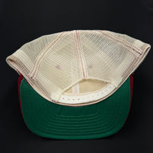 Load image into Gallery viewer, Vintage Ferrari Red Trucker Snapback Hat